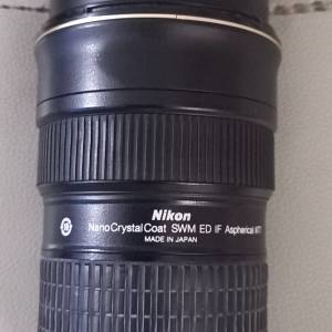 Nikon nikkor AFS 24-70mm f2.8