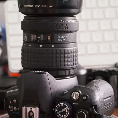 OM E-620 body + ZUIKO 11-22mm 2.8-3.5  both sell