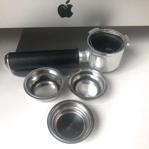 ☕️ DELONGHI 51mm Portafilter 1pc Baskets 3pc Parts USED 咖啡機 沖煮手柄 零件...