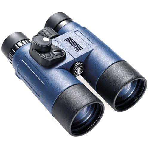 全新絕版 Bushnell Marine 7x50mm 雙筒望遠鏡 28-5070 (防水, 內置指南針及測距線)
