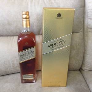 🥃 JOHNNIE WALKER Gold Label Reserve Scotch Whisky 100cl 40% NEW 全新 威士忌 ...