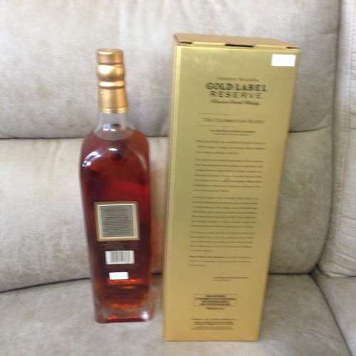 🥃 JOHNNIE WALKER Gold Label Reserve Scotch Whisky 100cl 40% NEW 全新 威士忌 ...