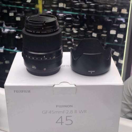 FUJIFILM GF 45MM F2.8R WR FULL SET