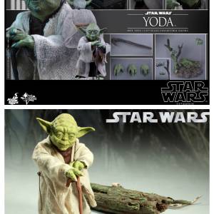 Hot Toys 星球大戰 Star Wars V &ndash; 尤達大師 Yoda / SIDESHOW JEDI MENTOR YODA