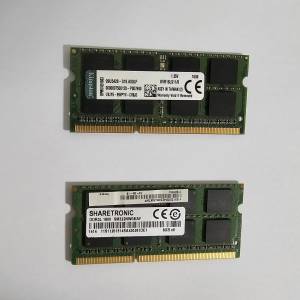2pcs of 8GB DDR3 1600MHz RAM (SO-DIMM) 記憶體兩條