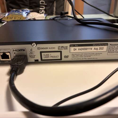 Panasonic DMP-BD84 2D Blu-ray Player | DVD Player 樂聲 藍光DVD 播放機
