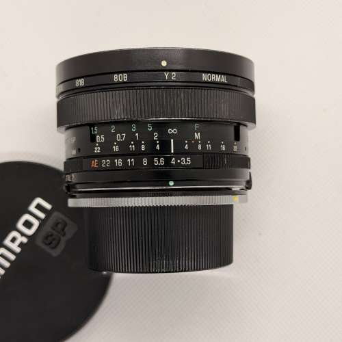 Tamron SP 17mm f3.5 with 3 ADAPTALL-2