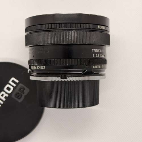 Tamron SP 17mm f3.5 with 3 ADAPTALL-2