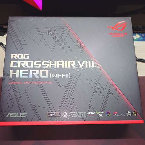 ASUS Crosshair VIII Hero (WI-FI) X570 AM4 底板