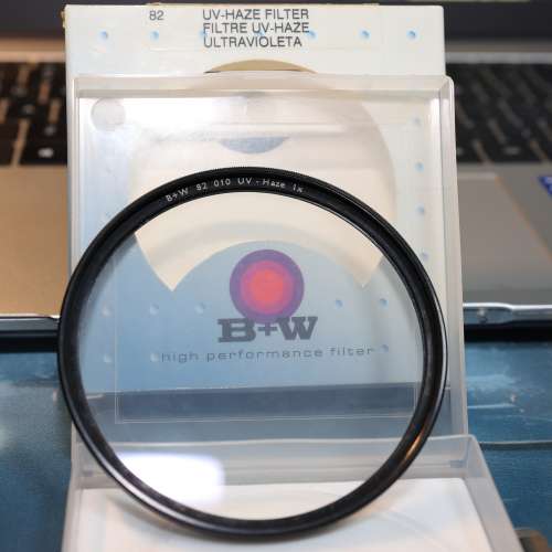 90% NEW 82mm B+W UV Haze Filter