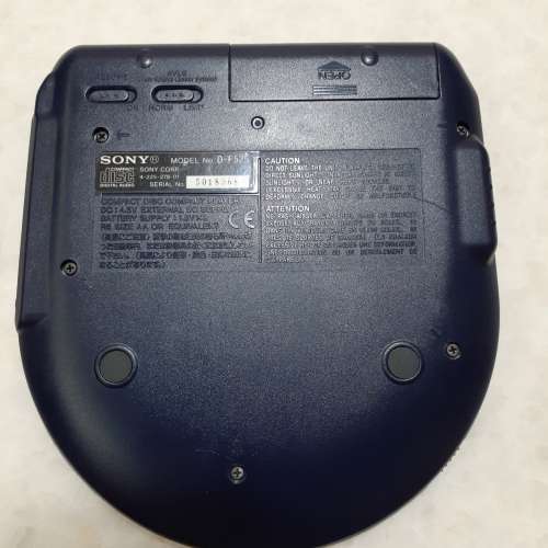 sony d-f525 discman walkman cd player 全正常