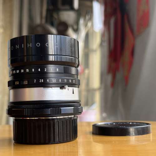 Konica 48mm f/2 LM-mount 旁軸拆鏡改口鏡頭