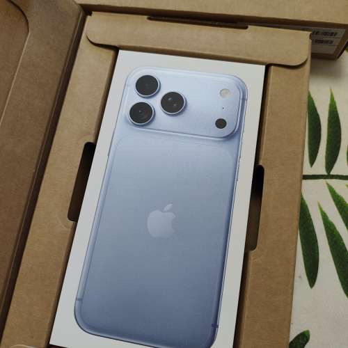 新到原封 iphone 18 pro max 冰川色 1TB