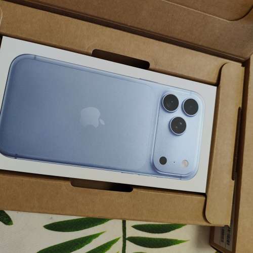 新到原封 iphone 18 pro max 冰川色 1TB