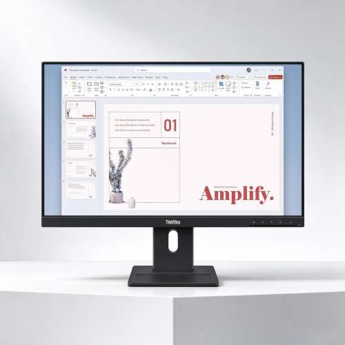 {限售2部} [旋轉升降] Lenovo 23.8" IPS 顯示器 (E24-20) Mon Monitor Screen