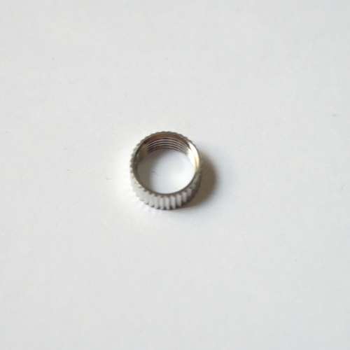 唔見咗？ Leica I, II, III, Standard Shutter Release Guard (Metal, Nickle/Chrome)