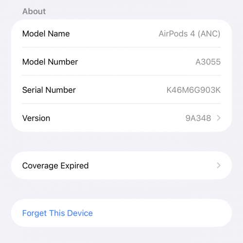 Airpods 4 主動降噪版