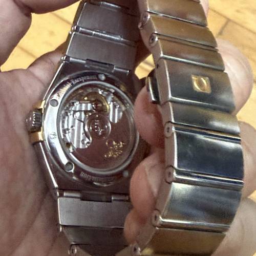 歐米茄 OMEGA 星座系列金鋼機械手錶 12320352002004（2018年3月錶 / 雙紅咭 / 狀態...