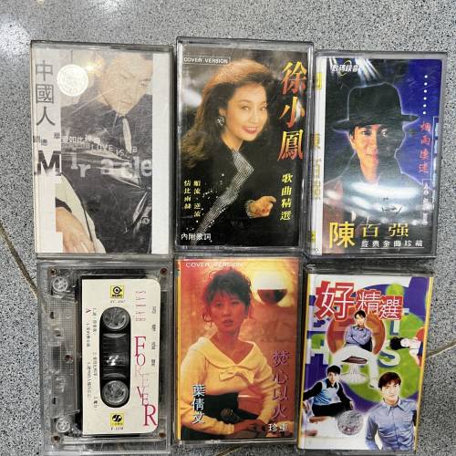 磁帶，卡式帶6塊共計100