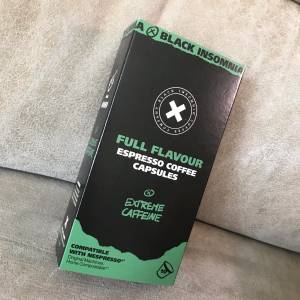 *已過* 最佳享用期 2025/01 BLACK INSOMNIA NESPRESS Capsules NEW 全新 咖啡膠囊 ☕...