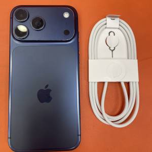 90%New iPhone 17 Pro Max 256GB 藍色 香港行貨 電池健康91% 自用首選超值