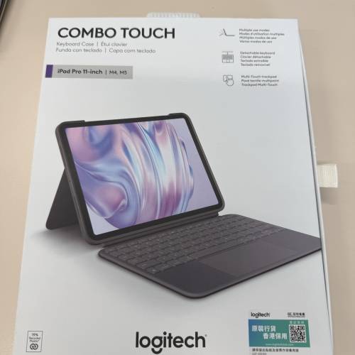 Logitech Combo Touch iPad Pro 11吋 鍵盤套