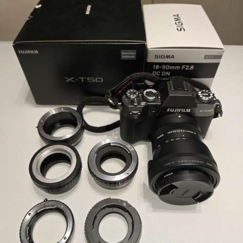 Fujifilm XT50 + Sigma XAF DC 18-50mm F2.8 DN