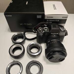 Fujifilm XT50 + Sigma XAF DC 18-50mm F2.8 DN