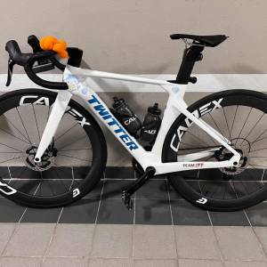 Twitter公路車road bike全碳跟靚件 （貼紙已除）
