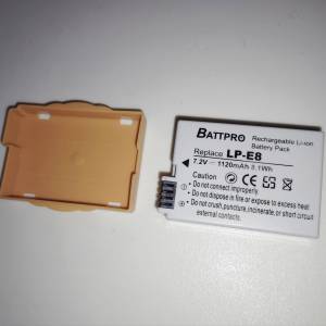 Battpro出品LP-E8代用電池