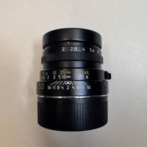 徠卡M卡口鏡頭 （月牙德國製）Leica Summicron M mount 5cm 50mm f2 V4 E39 Lens