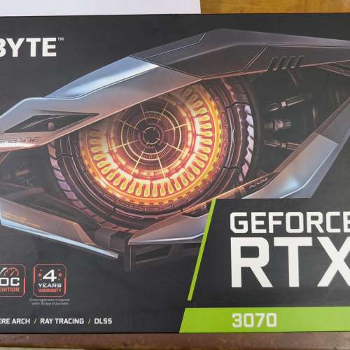 Gigabyte GeForce RTX 3070 Gaming OC 8G
