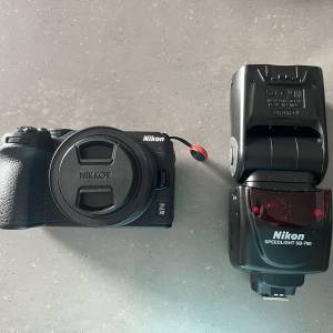 Nikon Z30 + 16-50mm Lens + SB-700 Flash