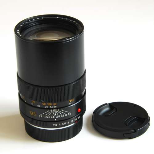 Leica R 135mm f2.8 Leitz Elmarit-R Canada     3-Cam   90% new