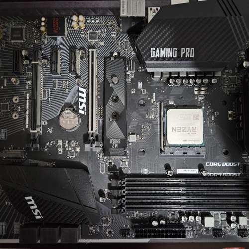 amd ryzen 7 2700 ＆b450 carbon wifi