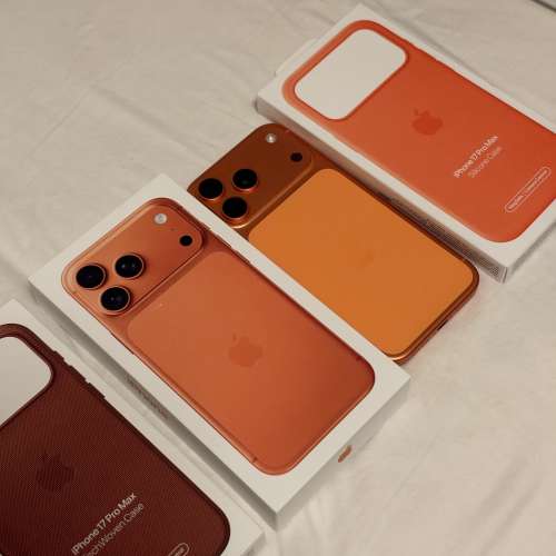 iPhone 17 Pro Max 512GB Cosmic Organe 橙色 有AppleCare+