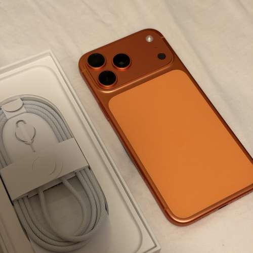 iPhone 17 Pro Max 512GB Cosmic Organe 橙色 有AppleCare+