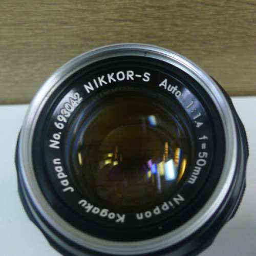 Nikkor-S 50mm Auto  f1. 4 non AI (銀嘴)