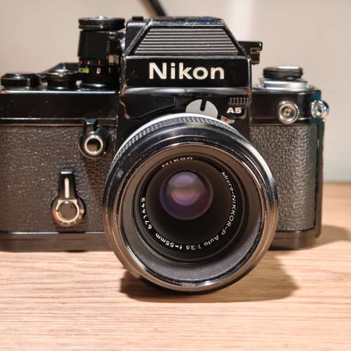 Nikon F2AS + 50MM F3.5K微距鏡頭