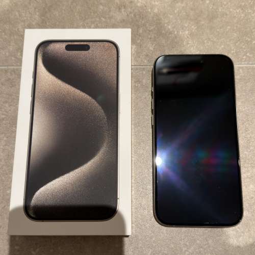 iPhone 15 Pro Natural Titanium 512GB