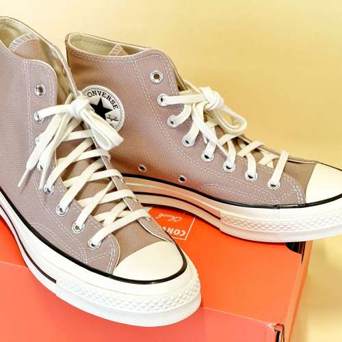 100%全新 Converse Chuck 70s 男女款 UK 8號 啡色運動鞋 All Star波鞋 Sneakers