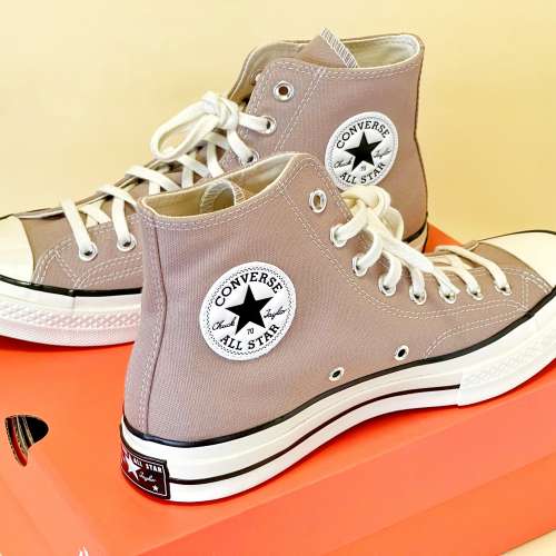 100%全新 Converse Chuck 70s 男女款 UK 8號 啡色運動鞋 All Star波鞋 Sneakers
