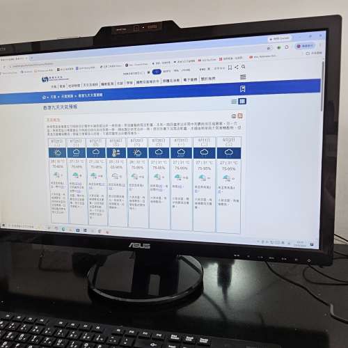 ASUS 華碩 27 吋 LED 顯示器 (80% new)