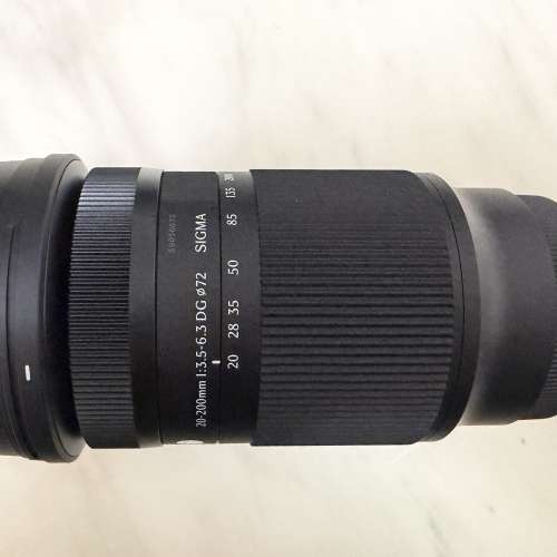 [行貨保養至2028-12] Sigma 20-200mm f/3.5-6.3 DG Contemporary for Sony E Mount