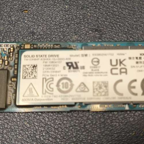 KXG60ZNV1T02 NVMe KIOXIA 1024GB