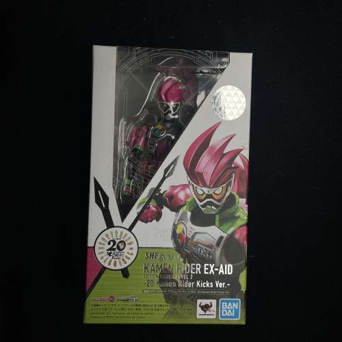 SHF 假面騎士 Ex-Aid 20週年紀念版 基礎形態 (9成新/齊件/連專屬底座)