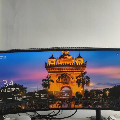 Dell Alienware AW3418DW 曲面電腦螢幕