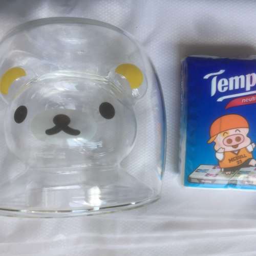 $20 鬆弛熊 - Rilakkuma 日本限定輕鬆熊玻璃茶柸 [絕版]