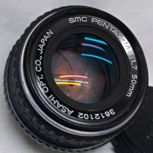 SMC PENTAX-M/賓得  50mm F1,7  PK-mount