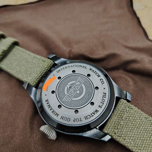 超荀價💚IWC Big Pilot Top Gun  MIRAMAR 海軍空戰部隊腕錶 , 501902，48.6mm陶瓷殼...